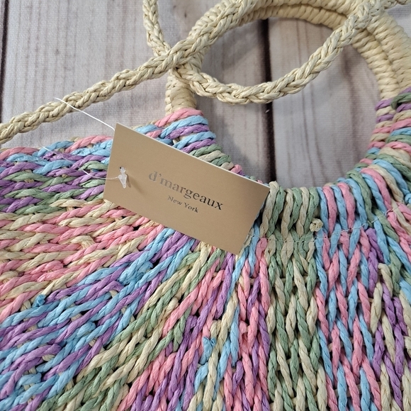 D'margeaux Colorful Multicolor Spring Crossbody Handbag - Picture 6 of 8